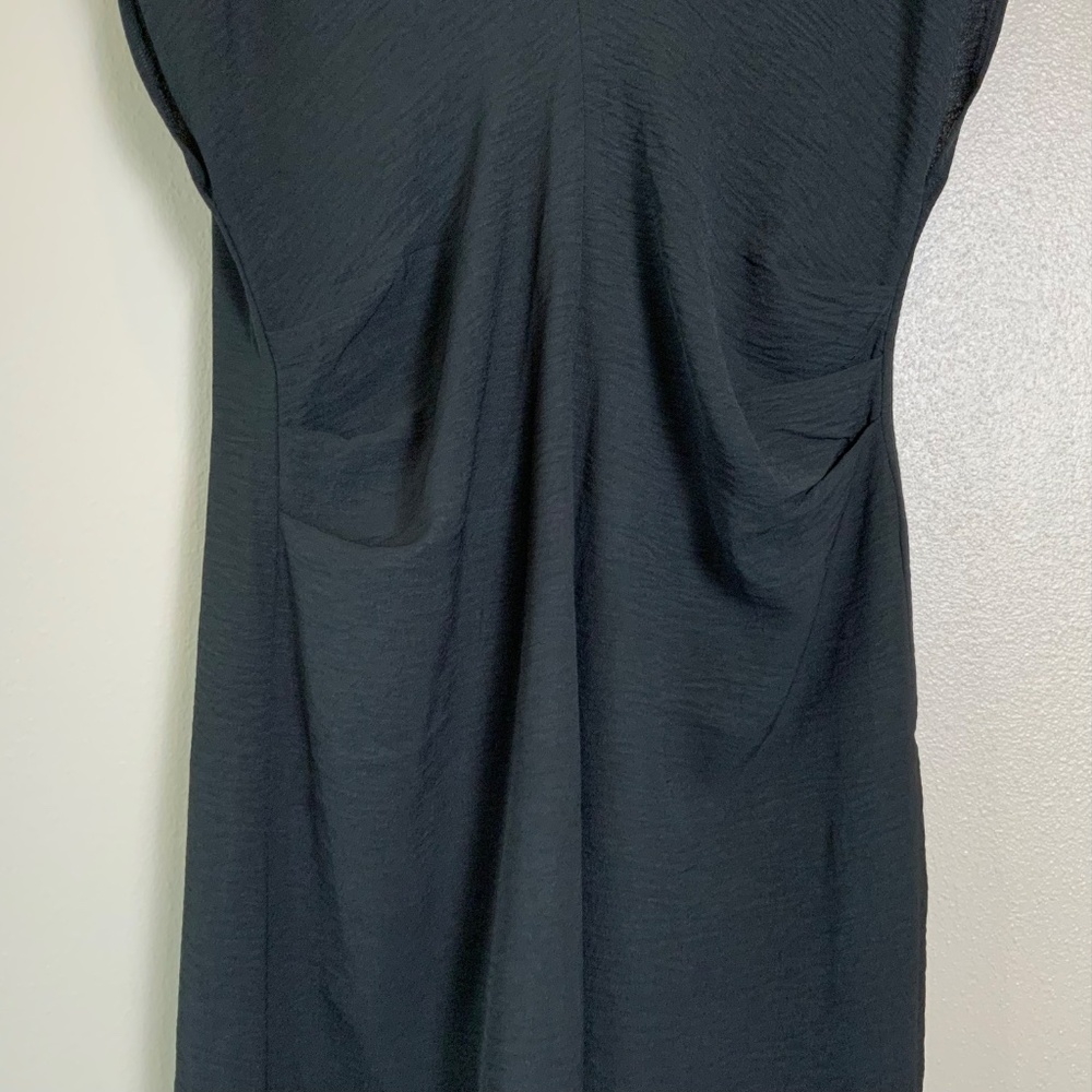 ZARA Flowy Gathered Dress - Picture 10 of 16